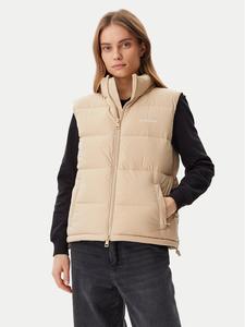 Утепленный жилет regular fit W4BN59 WGII2 Guess Jeans, бежевый