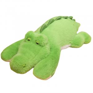 Большой размер мягкая и милая плюшевая кукла крокодил 50см/60см/80см/100см/120см высота MLING, Lying Position Crocodile