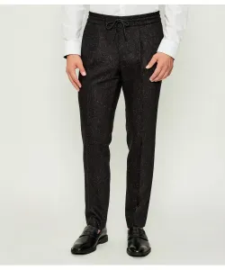 Брюки getlin251f3 Slim fit Hugo, черный