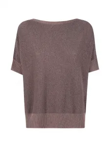 Футболка с отделкой из люрекса D.Exterior, розовый