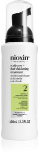 Система 2 для ухода за кожей головы и волос, утолщающая волосы, несмываемое средство для предотвращения истончения волос Nioxin, 100 мл