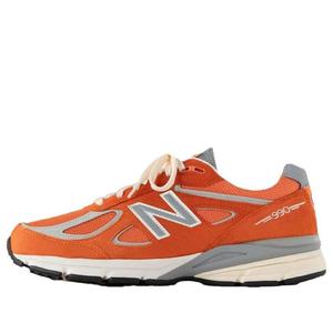 Кроссовки x aim leon dore 990v4 orange 'red clay' New Balance, красный