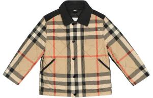 Детские куртки Burberry, цвет Archive Beige
