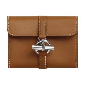 HERMES Женский бумажник из телячьей кожи