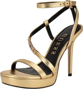 GUESS womens Lucier, Gold 710