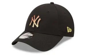 New Era Хлопковая бейсболка унисекс черная, Black