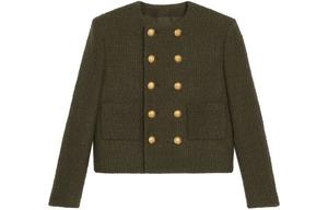 Куртка женская Celine, темный хаки