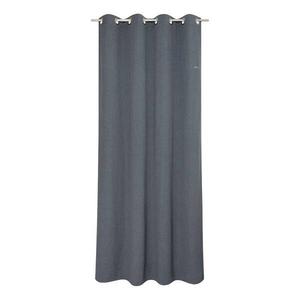 Штора с люверсами Tom Tailor Dove Signature, 250 см, антрацитовый