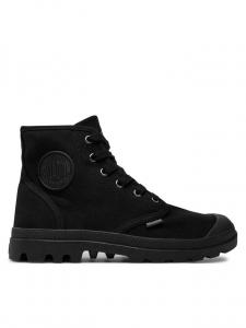 Ботильоны на шнуровке Pampa Hi Palladium, черный