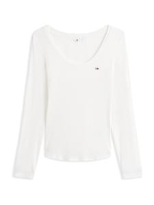 Рубашка Tommy Jeans ESSENTIAL, белый