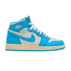 Кроссовки Air Jordan Air Jordan 1 Retro High OG GS 'UNC Reimagined', синий