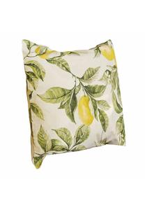 Наволочка Loberon Darfield, 50x40 см, зелено-белый