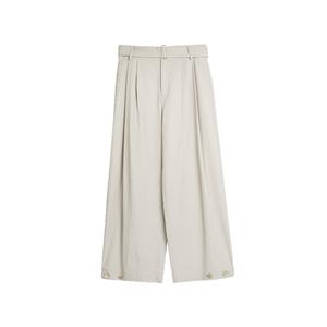 Женские повседневные брюки тонкие прямого кроя ELLE, светло-серый