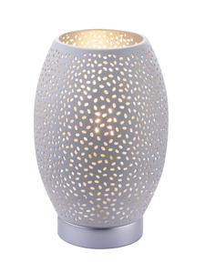 Настольная лампа НАРРИ в серебре Globo lighting