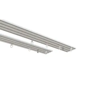 Моя домашняя карнизная шина Tanbul на 4 пути с фиксированным размером My Home, белый