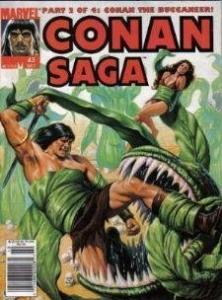 Conan Saga No. 43 : October 1990 (Marvel Comics)