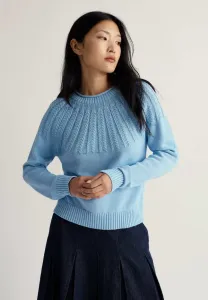 Каменный чат-джемпер Seasalt Cornwall, Blue Spring Sky