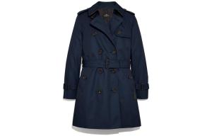 Женский тренч COACH, цвет Blue