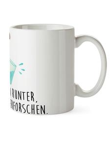 Детская кружка с изображением кота и стаканом воды, белая надпись Mr. & Mrs. Panda