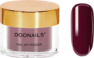 Лак для ногтей Doonails Plum Purple Dipping Powder