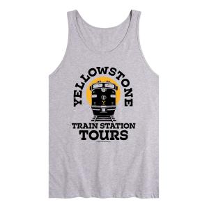 Мужская майка Yellowstone Train Station Licensed Character