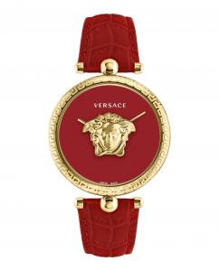 Часы Palazzo Empire Strap Versace, красный/золотой/красный