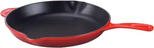 Сковорода Le Creuset с ручкой, 30 см, вишневый