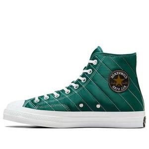 Кроссовки chuck 70 faux fur high top 'dragon scale' Converse, зеленый