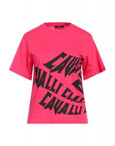 Футболка Roberto Cavalli, фуксия