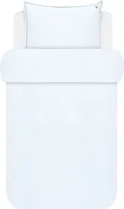 Комплект постельного белья Marc O'Polo Selea Duvet, темно-синий цвет, размер 200x220 + 2x80x80 см