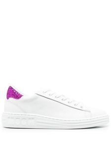 MSGM кроссовки с контрастным задником, белый