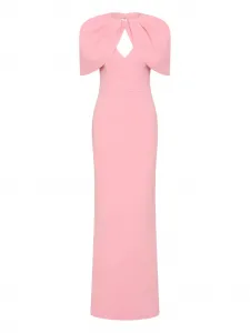 Платье Xena с вырезом капелькой Rebecca Vallance, розовый