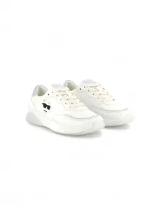 Кроссовки с логотипом KARL LAGERFELD KIDS, белый