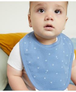 Нагрудник в форме круга с принтом