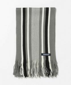 Полосатый шарф Union Station, цвет Gray