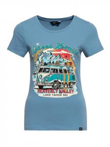 Футболка Queen Kerosin Heavenly Valley, синий