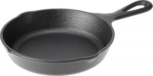 Сковорода чугунная Lodge WildLife с изображением волка, черный