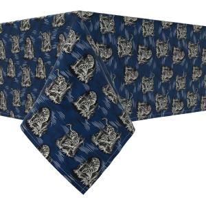 Прямоугольная скатерть, 100 % хлопок, 52x84 дюйма, цветочный 178