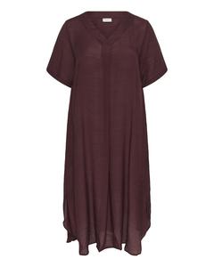 Платье KAFFE CURVE Alia, темно-коричневый