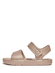 Детские сандалии Iqushion с задним ремешком FitFlop, Rose Gold