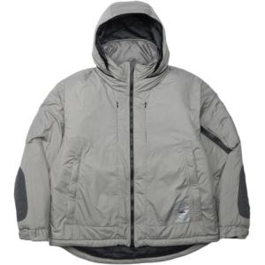 X MEANSWHILE FW25 Пуховая куртка унисекс Madness, серый