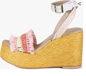 Женские босоножки Muddie Water Wedge Sandals, разноцветные DIBA True, мультиколор