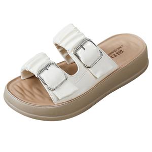 WARRIOR Женские противоскользящие шлепанцы бежевые, цвет Beige