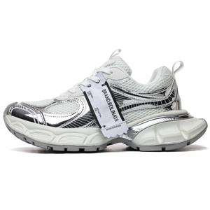 BEILIANYA Амортизирующие нескользящие износостойкие легкие низкие массивные кроссовки на платформе унисекс серебристо-черные, цвет Silver Black