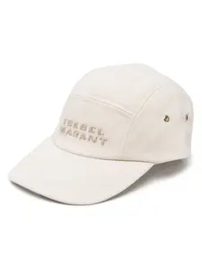 Бейсболка Tedji с вышитым логотипом ISABEL MARANT, нейтральный