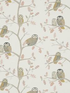 Индивидуальные шторы Little Owls Harlequin, Powder
