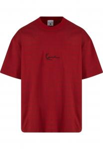 Karl Kani Футболка 'Aop Signature' в красном цвете