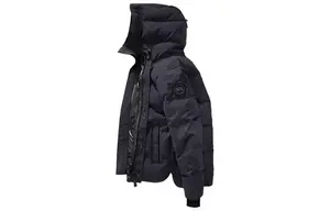 Canada Goose Пуховик мужской черный, Black