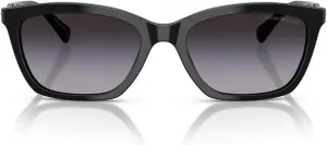 Женские солнцезащитные очки Emporio Armani EA4238F с низкой переносицей, модель «кошачий глаз», Shiny Black/Grey Gradient