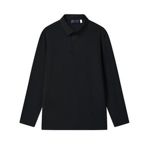 FILA Поло мужское угольно-черное Jet Black